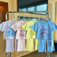 ราคา เซ็ทเสื้อยืดกางเกงขาม้า ลายน้องแคร์แบร์ (23976190811)