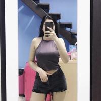 ราคา forever21 เสื้อสปอร์ต size s อก32-34 ยืดเยอะ (5845223458)