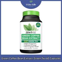 ราคา Zenwise - Green Coffee Bean Extract, Green Tea 60 Capsules สารสกัดชาเขียวพร้อมสารสกัดเมล็ดกาแฟเขียว (24645345557)