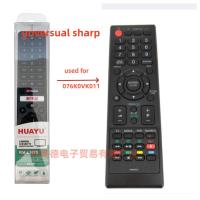 ราคา SHARP (RM-L1678) ทํางานสําหรับ 0776K0VK011 AQUOS SMART TV ANDROID TV REMOTEMENT พร้อม YOUTUBE / NETFLIX / ค้นหา (42376930572)