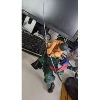 ราคา one piece model figures Zoro SC วันพีช โมเดล ฟิกเกอร์ โซโล SC ของแท้แมวทอง มือ 2 ไม่มีกล่อง ของครบ สภาพดี (6962346766)