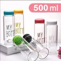 ราคา ขวดน้ำพลาสติก ขวดน้ำ MY BOTTLE ขนาด 500 ml.-หลากสี (18135047697)