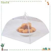 ราคา ชาธ เครื่องดูดควันผัก, ฝาครอบอาหารมัลติฟังก์ชั่นสีขาว, ผ้าคลุมโต๊ะป้องกันแมลงวันแบบพับได้ฝาครอบแมลงสําหรับบ้าน (46552796568)