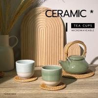 ราคา แก้วน้ำเซรามิค แก้วชาเซรามิค ศิลาดล สไตล์ญี่ปุ่น งานแฮนด์เมด (27532364620)