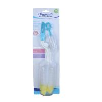 ราคา Pureen แปรงล้างขวดนม Pureen Nylon & Sponge Brush รุ่นไนลอน & ฟองน้ำ ด้ามหมุน (สีฟ้า) รหัส 1080 (7878038435)