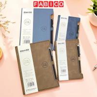 ราคา สมุดบันทึกปกหนังธุรกิจ พูด ก5 ข5 พร้อมปากกา 192 หน้า 100ก เส้นแนวนอน - สมุดบันทึกหรูหราพร้อมฝาปิดกันน้ํา (25347382355)