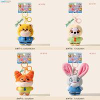 ราคา พวงกุญแจตุ๊กตา Zootopia - Judy Rabbit and Nick Leopard Police Officer Doll Couple (46053107552)