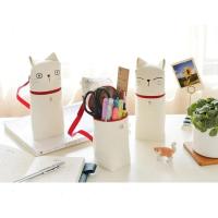 ราคา กระเป๋าใส่ดินสอผ้าลายแมว (430546595)