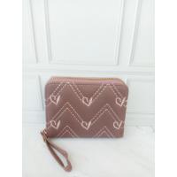 ราคา หนึ่งซิปกระเป๋าสตางค์กระเป๋าใส่เหรียญบัตรกระเป๋าสตางค์หนังสังเคราะห์วัสดุ ส680 (42505772117)