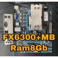 ราคา ชุดซีพียูพร้อมเมนบอร์ดRam8Gb CPU : AMD FX-6300 3.5GHz + MB : Gigabyte GA-78LMT-S2 (8477785041)