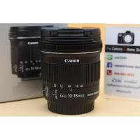ราคา Lens Canon EF-S 10-18mm IS STM สภาพสวย อดีตศูนย์ ไร้ฝ้า รา พร้อมกล่อง (27928904269)