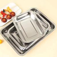 ราคา ถาดสแตนเลสสี่เหลี่ยม ถาดอบสแตนเลส ถาดสแตนเลส อเนกประสงค์ ถาดอบป้องกันสนิม (49700290845)