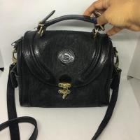 ราคา กระเป๋าสะพายวินเทจหนังแท้ (หนังช้าง) (1099876914)