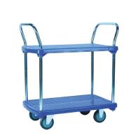 ราคา JUMBO รถเข็นอเนกประสงค์ NP-220 รับน้ำหนักได้ 250 กิโลกรัม รถเข็นพื้นพลาสติก 2 ชั้น (7343091587)