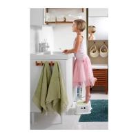 ราคา สตูลเด็ก, ขาว, เขียว FÖRSIKTIG เฟอร์ชิกติก สินค้าพร้อมส่ง สินค้า Ikea 100% (1769498906)