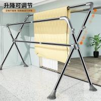 ราคา ยกขายส่งหดราวตากผ้าข้ามพรมแดนครัวเรือนเสื้อผ้าก้านพับระเบียงชั้นราวตากผ้ากลางแจ้งสแตนเลส 3ไอพีดี (27793815969)