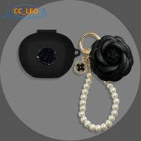 ราคา for EDIFIER NeoBuds Pro3 Case Charming Camellia Cute Pearl Bracelet Keychain Cartoon Metal Pendant Silicone Soft Case Suitable for EDIFIER NeoBuds Pro3 Shockproof Protective Sleeve (49403503513)