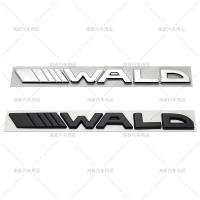 ราคา เหมาะสําหรับ BMW/Mercedes-Benz Benz สติกเกอร์รถ WALD รถหาง Wordmark ดัดแปลง Extreme Bison โลโก้รถ (56503784755)