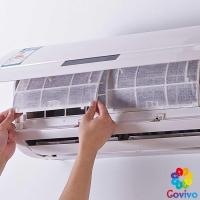 ราคา Covivo แผ่นกรองอากาศ แผ่นกรองฝุ่น ช่วยกรองฝุ่นขนาดเล็ก PM 2.5 Air conditioning filter (27302725411)