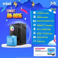 ราคา COMPUTER SET JIB-0015 คอมประกอบ INTEL I3 12100 / INTEL UHD / H610M / 16GB DDR4 (28088208280)