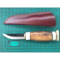 ราคา มีด สไตล์สแกนดิเนเวีย สไตล์ puukko knife ด้ามเขากวางและไม้ลายสวย (18181644375)