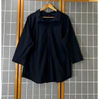 ราคา @B393@ Worthington ไซส์ 2X Stretch เสื้อเชิ้ตสีดำไซส์ใหญ่ผ้าคอตตอน + โพลีเอสเตอร์สภาพสวยสวยสีดำสนิท กระดุมหาย 1 เม็ดค่ะ (25128657069)