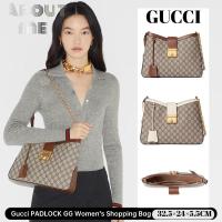ราคา กุชชี่ Gucci PADLOCK GG Women's Shopping Bag กระเป๋าถือผู้หญิง 2024 รูปแบบใหม่ 795113 (27227464351)