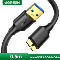 ราคา UGREEN 10840 USB 3.0 type A to Micro-B สายซิ้งข้อมูล USB 3.0 type A ต่อ Micro-B ยาว 0.5 เมตร. (12602858575)