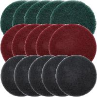 ราคา 5pcs Cleaning Cloth Scrub Pad Industrial Scouring Pads Nylon Polishing Pad 4Inch Auto Car Buffing Pad Set Sponge Shower (29173090318)