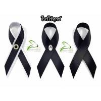 ราคา โบว์ดำโบว์ไว้ทุกข์ โบว์ไว้อาลัย โบว์ติดเสื้อโบว์ไว้ทุกข์สำเร็จพร้อมเข็มกลัด ความสูง4.5นิ้ว กว้าง2.5นิ้ว ริบบิ้นหน้า15มิล (53200321253)