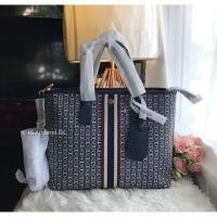 ราคา TORY BURCH Gemini Link Canvas Small Tote (5945395728)
