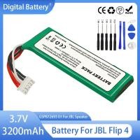 ราคา TOP 3.7V พิเศษ Edition แบตเตอรี่ลิเธียมสำหรับลำโพง JBL Flip 4 3.7V แบตเตอรี่ GSP872693 01 (29769742016)
