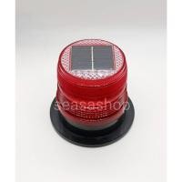 ราคา ไฟไซเรน LED สีแดง ติดหลังคา ฐาน 5นิ้ว 12V-24V (22539952992)