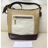 ราคา used Coach แท้ 100% ทรงถังหนังแท้ทั้งใบจ้า (10220683700)