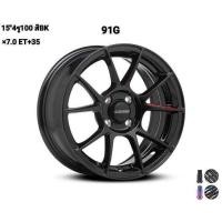 ราคา ล้อแม็ก ขอบ15 LENSO 91G 15X7.0 ET+35 4H100 สีดำBKราคาชุด4วง✅ แถมจุ๊บเหล็ก+น็อตแท้เลนโซ่ ล้อแท้มีรับประกัน3ปี✅❤️ (29138789118)