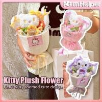 ราคา ช่อดอกไม้ตุ๊กตาคิตตี้น่ารักพร้อมกระเป๋า - เหมาะสําหรับวันเกิดวันวาเลนไทน์ (54303102608)