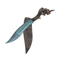 ราคา มีดหมอ ขนาด 7 นิ้ว ตีด้วยแร่เหล็กน้ำพี้ผสมตะปูสังฆวานร ด้ามพญานาคราช จากบ่อเหล็กน้ำพี้ จ.อุตรดิตถ์ (22768763177)