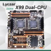 ราคา X99 เมนบอร์ด CPU คู่ LGA 2011 v3 E-ATX USB3.0 SATA3 พร้อมโปรเซสเซอร์ Xeon คู่พร้อมสล็อต M.2 คู่ (43066079455)