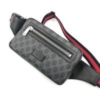 ราคา สอบถามstockก่อนกดสั่ง Gucci Belt Bag men supreme กระเป๋าคาดอก คาดเอว กุชชี่ ผู้ชาย ของแท้ สีดำ กระเ (29227459519)
