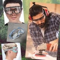 ราคา ✨ แว่นตากันลม แว่นตา นิรภัย แว่นตาช่าง ขับมอเตอร์ไซต์ กันลม กันฝุ่น ออกกำลังกาย Safety รุ่นอัพเกรด เลนส์ใสพิเศษ ✨ (41375141085)