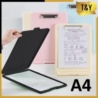 ราคา T&Y 2-in-1 คลิปบอร์ดจัดเก็บคลิปบอร์ด 2 in 1 คลิปบอร์ด A4 (26565236040)