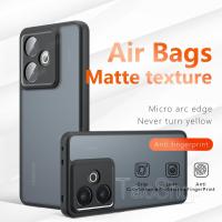 ราคา ปลอกสําหรับRealme GT 7 T pro GT7 T GT7T GT7pro RealmeGT7 T RealmeGT7T RealmeGT7pro Matteผิวรู้สึกโปร่งใสFrosted TPUกันชนอะคริลิคเคสโทรศัพท์เกราะกันกระแทกปกหลัง (42752425343)