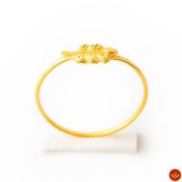 ราคา LSW แหวนทองคำแท้ 0.6 กรัม ลายใบมะกอก RZ-34 (409015246)