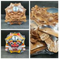 ราคา ยันต์แปดทิศ ยันต์หัวสิงห์ ยันต์ไม้9นิ้ว แปดเหลี่ยม เสือคาบดาบ (6341587013)