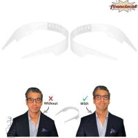 ราคา Franciscal เสื้อขาตั้งเครื่องมือ,ปรับ Collar Stays เสื้อ Collar Support Shaper, ของขวัญ Collar Stays Bundle Kit Slick เสื้อ Anti-roll Fixed Shaper (27874674023)