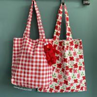 ราคา กระเป๋าสีแดง โทนสีแดง กระเป๋าผ้าสีสดใส❤️ (23621413670)