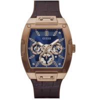 ราคา GUESS Men's GW0202G2 GW0202G1 GW0202G3 GW0202G4 GW0202G6 Leather Silicone Strap Watch 43mm (29351810946)