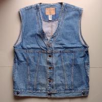 ราคา The Original Arizona Jeans Company SZ.L เสื้อกั๊กยีนส์ผู้ชายมือสองสภาพดีมาก (24668143927)