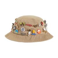 ราคา (codeลด10-30%) หมวก bucket Supreme pins crusher ของแท้ใหม่ S-M (24445891224)
