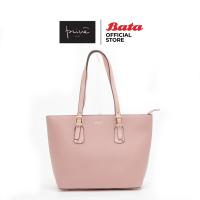 ราคา Bata กระเป๋าสะพายไหล่ ยี่ห้อ Prive รุ่น Nana สีชมพู 9015245 (8246842347)